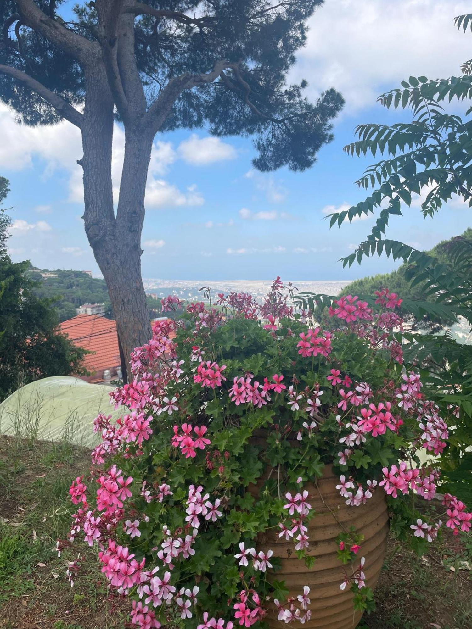 Hotel Al Bustan Beit Mery Bagian luar foto